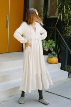 Rachel PallyLinen Finn Dress - Natural 7 Rachel PallyLinen Finn Dress - Natural -ULLA JOHNSON Clothing Shop Rachel Pally Linen Finn Dress Natural 20211029231039