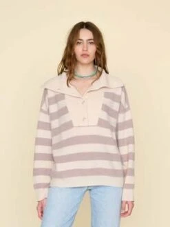 XirenaRafferty Sweater - Vanilla/Mauve
