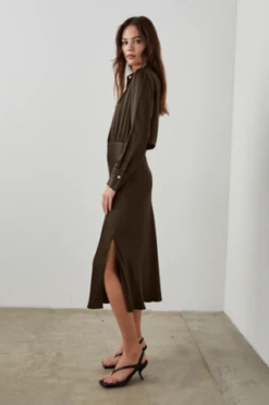 RailsKathleen Dress - Moss 9 RailsKathleen Dress - Moss -ULLA JOHNSON Clothing Shop Rails Kathleen Dress 20231014235637 2