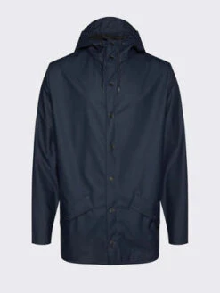 RainsShort Jacket - Navy -ULLA JOHNSON Clothing Shop Rains Short Jacket in Navy 20220715171843