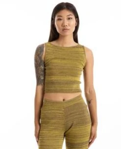 ThrillsReaction Knit Tank - Yellow