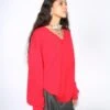 Maryam Nassir ZadehDavis Sweater - Red -ULLA JOHNSON Clothing Shop Red Davis Sweater 20231030022130