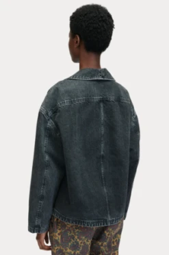 Rachel ComeyRookey Blazer - Washed Black Denim -ULLA JOHNSON Clothing Shop Rookey Blazer in Washed Black Denim 20230616012522