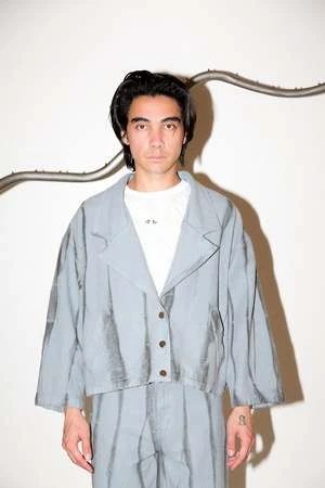 KkCoRoot Box Jacket - Gravel Jupiter Dye 4 KkCoRoot Box Jacket - Gravel Jupiter Dye - Image 2