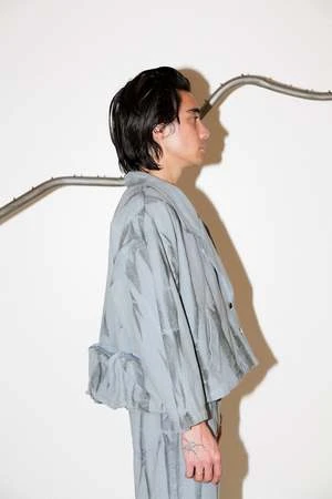 KkCoRoot Box Jacket - Gravel Jupiter Dye 7 KkCoRoot Box Jacket - Gravel Jupiter Dye - Image 5