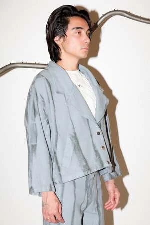 KkCoRoot Box Jacket - Gravel Jupiter Dye 6 KkCoRoot Box Jacket - Gravel Jupiter Dye - Image 4