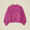 XirenaRosabel Sweater - Magenta Marble -ULLA JOHNSON Clothing Shop Rosabel Sweater 20231026231140