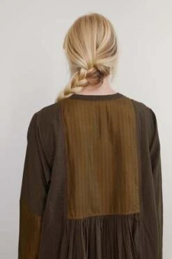 Tidy Street General StoreRunaway Bicycle Panelled Dress - Brown -ULLA JOHNSON Clothing Shop Runaway Bicycle Panelled Dress 20231009121014 1