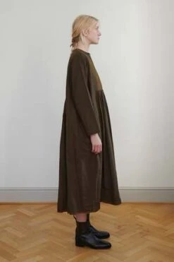 Tidy Street General StoreRunaway Bicycle Panelled Dress - Brown -ULLA JOHNSON Clothing Shop Runaway Bicycle Panelled Dress 20231009121014