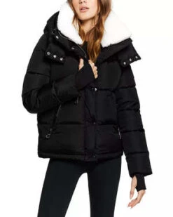 S.A.MNYC Alex Coat - Matte Black -ULLA JOHNSON Clothing Shop SAM NYC Alex Coat Matte Black 20231021124113