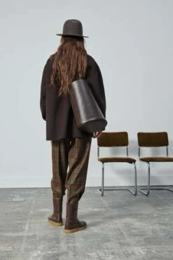 SoeurSARAJEVO PANT - KAKI PLAID -ULLA JOHNSON Clothing Shop SARAJEVO PANT 20230831033224 2