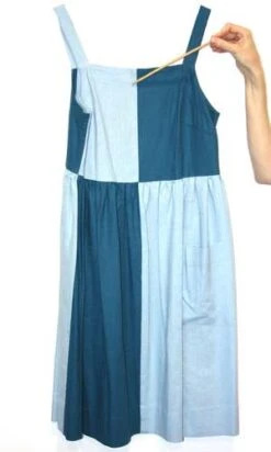 Birds Of North AmericaSS185 Timber Doodle Dress - Sea And Sky -ULLA JOHNSON Clothing Shop SS185 M Timber Doodle Dress Sea and Sky 20231005225945