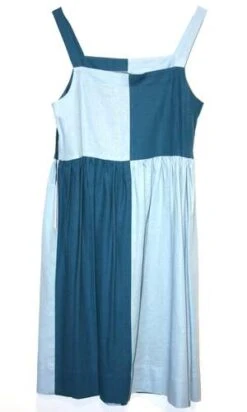 Birds Of North AmericaSS185 Timber Doodle Dress - Sea And Sky -ULLA JOHNSON Clothing Shop SS185 M Timber Doodle Dress Sea and Sky 20231005225946 2