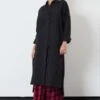 RUJUTA SHETHSam Shirt - Black -ULLA JOHNSON Clothing Shop Sam Shirt Black 20231031054332