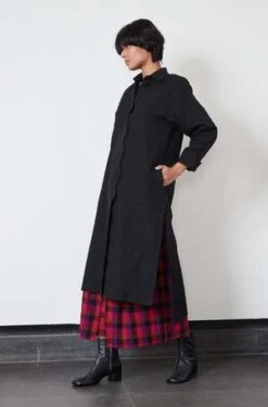 RUJUTA SHETHSam Shirt - Black -ULLA JOHNSON Clothing Shop Sam Shirt Black 20231031054333 2