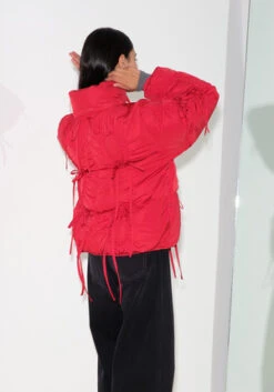 Sandy LiangBommy Puffer - Red -ULLA JOHNSON Clothing Shop Sandy Liang Bommy Puffer Red 20231006000136 1