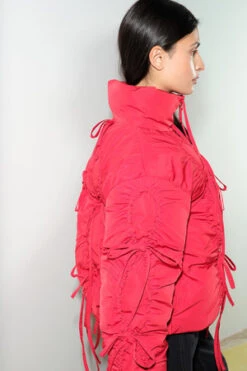 Sandy LiangBommy Puffer - Red -ULLA JOHNSON Clothing Shop Sandy Liang Bommy Puffer Red 20231006000136 2