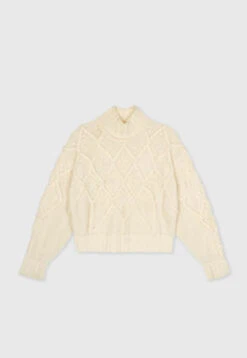 Mabel And MossSayaka Davis Pom Sweater - Cream -ULLA JOHNSON Clothing Shop Sayaka Davis Pom Cream Sweater 20231029031029