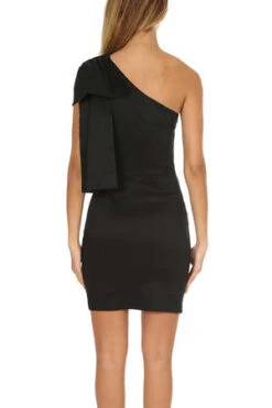 Sea New YorkSea Shoulder Bow Dress - Black -ULLA JOHNSON Clothing Shop Sea Shoulder Bow Dress 20220811140322 2