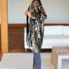 Emerson FrySequin Jacket - Gunmetal -ULLA JOHNSON Clothing Shop Sequin Jacket in Gunmetal 20231019182233
