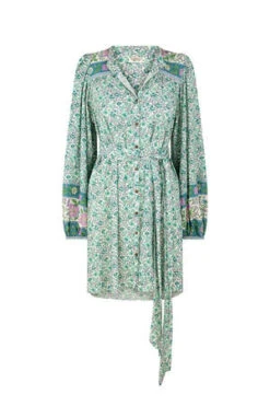SPELL & THE GYPSY COLLECTIVESienna Tunic Dress - Jade -ULLA JOHNSON Clothing Shop Sienna Tunic Dress 20231018024154 2