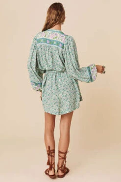 SPELL & THE GYPSY COLLECTIVESienna Tunic Dress - Jade -ULLA JOHNSON Clothing Shop Sienna Tunic Dress 20231018024156 1