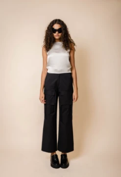 NKCSilky Box Tank Top - Taupe