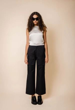 NKCSilky Box Tank Top - Taupe 3 NKCSilky Box Tank Top - Taupe