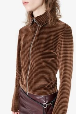 Our LegacySlim Zip Longsleeve -ULLA JOHNSON Clothing Shop Slim Zip Longsleeve 20231005010352 3