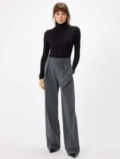 Sophie RueClassic Trouser - Grey -ULLA JOHNSON Clothing Shop Sophie Rue Classic Trouser In Grey 20230826150521 1