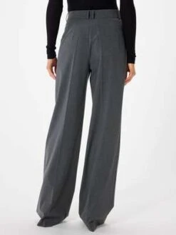 Sophie RueClassic Trouser - Grey -ULLA JOHNSON Clothing Shop Sophie Rue Classic Trouser In Grey 20230826150521
