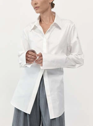 St. AgniOpen Back Shirt - White 5 St. AgniOpen Back Shirt - White - Image 3