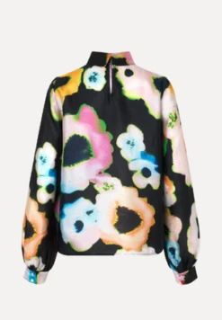 Stine GoyaAshley Blouse - Floral Night -ULLA JOHNSON Clothing Shop Stine Goya Ashley Blouse Floral Night 20230925182228