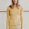 BaserangeSun Longsleeve - Undyed/Sun Yellow -ULLA JOHNSON Clothing Shop Sun Longsleeve Undyed Sun Yellow 20230328005430