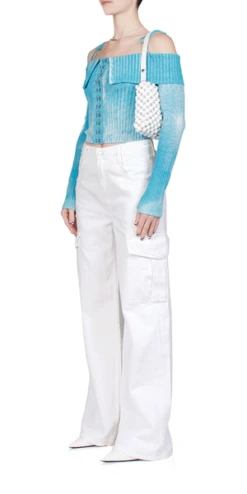 House Of SunnySunfade Knit Top - Vintage Blue -ULLA JOHNSON Clothing Shop Sunfade Knit Top 20230518061630 1