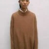 CorderaSuri Turtleneck Sweater - Camel -ULLA JOHNSON Clothing Shop Suri Turtleneck Sweater Camel 20230914005131