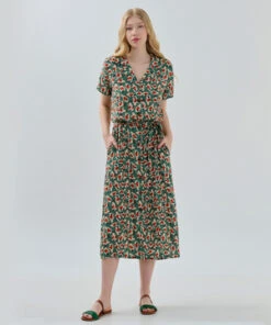 Anou AnouSweet Baby Print Shirt Dress - Multicolor -ULLA JOHNSON Clothing Shop Sweet Baby Print Shirt Dress 20231002023902