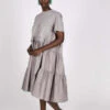 Intentionally BlankTully Dress - Graphite -ULLA JOHNSON Clothing Shop TULLY DRESS graphite 20230515212202