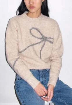 Paloma WoolTana Knit Sweater - Ecru -ULLA JOHNSON Clothing Shop Tana Knit Sweater Ecru 20231031150729 1