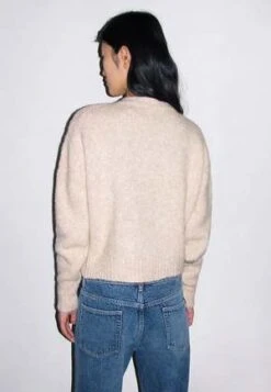 Paloma WoolTana Knit Sweater - Ecru -ULLA JOHNSON Clothing Shop Tana Knit Sweater Ecru 20231031150730 1