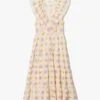 XirenaTatiana Dress - Lilac Ikat -ULLA JOHNSON Clothing Shop Tatiana Dress in Lilac Ikat by Xirena 20221208220635