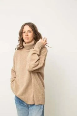 Rita RowTeton Sweater - Natural 11 Rita RowTeton Sweater - Natural -ULLA JOHNSON Clothing Shop Teton Sweater 20231101143434