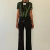 KkCoThe Bag Pant - Black 1 KkCoThe Bag Pant - Black -ULLA JOHNSON Clothing Shop The Bag Pant in Black Twill PRE ORDER 20210301060643