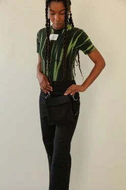 KkCoThe Bag Pant - Black -ULLA JOHNSON Clothing Shop The Bag Pant in Black Twill PRE ORDER 20210301060644 1