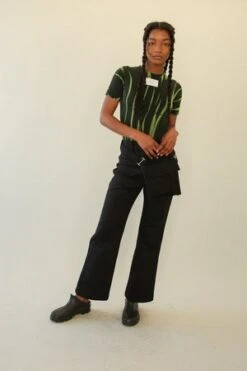 KkCoThe Bag Pant - Black -ULLA JOHNSON Clothing Shop The Bag Pant in Black Twill PRE ORDER 20210301060644