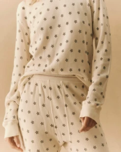 The Great.The Floral Long John - Cream -ULLA JOHNSON Clothing Shop The Great The Floral Long John Cream 20231027032634 1