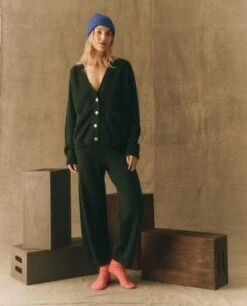 The Great.The Lantern Pant - Alpine -ULLA JOHNSON Clothing Shop The Great The Lantern Pant Alpine 20231026015735