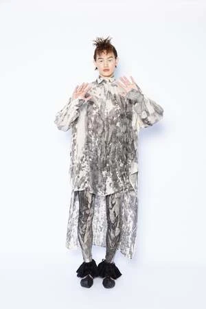 The Keep StoreMoth Shirt Dress - Gray 5 The Keep StoreMoth Shirt Dress - Gray - Image 3