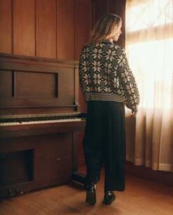 The Great.The Snowflake Pullover - Licorice -ULLA JOHNSON Clothing Shop The Snowflake Pullover Licorice 20231030230252 2