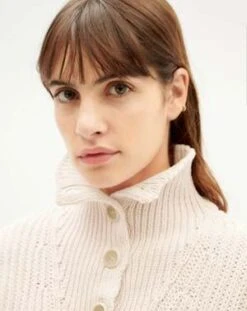 Thinking MUSusi Knitted Sweater - Pink -ULLA JOHNSON Clothing Shop Thinking MU Susi Knitted Sweater Pink 20231026192520 1